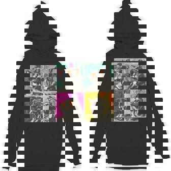 Cool Graffiti Cat Pop Art Photobooth Selfie Streetwear Unisex Hoodie | Mazezy