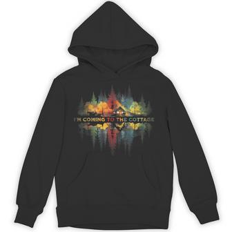 Come To The Cottage Colorful Cozy Watercolor Lgbtq Hoodie - Monsterry
