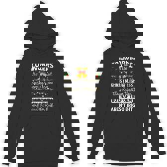 Coworkers Are Like Christmas Lights They Hang Together Hoodie - Thegiftio