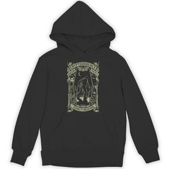 Cryptozoology Tracking Society Cryptid Bigfoot Jackalope Hoodie - Thegiftio UK
