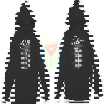 Cuban Roots Bandera De Cuba Hispanic Heritage Month Cuba Unisex Hoodie | Mazezy