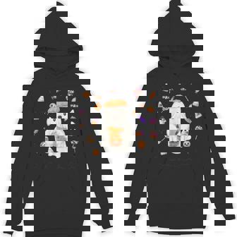 Cute And Cozy Spooky Halloween Pumpkin Ghost Tank Top Unisex Hoodie | Mazezy