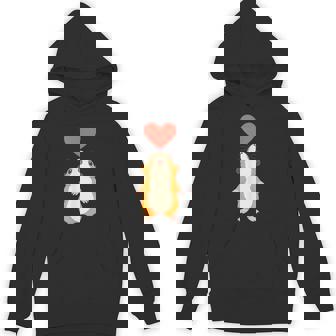 Cute Guinea Pig Heart For Animal Lovers Unisex Hoodie - Monsterry