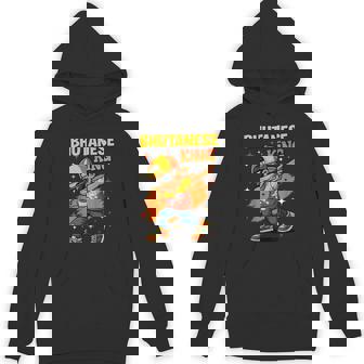 Dab Boy Bhutan Flag Pride Cool Bhutanese For Boys Kids Unisex Hoodie | Mazezy