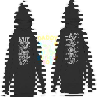 Daddy Of The Birthday Party Outfit Dinosaur Squad Dad Hoodie - Thegiftio
