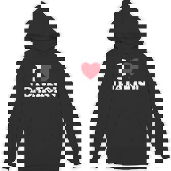 Daikon Radish Cute Favorite Food Japanese Heart Fan Unisex Hoodie | Mazezy