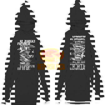 Deep Dish Pizza Style Chicago Pizza Pizzaiolo Tank Top Unisex Hoodie | Mazezy