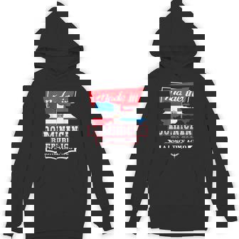 Dominican Republic Long Ago Country Flag Dr Native パーカー - Kawaiitshirt