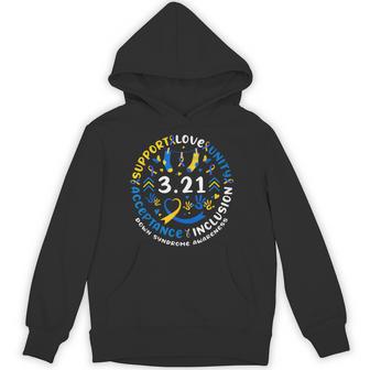 Down Syndrome Awareness Day Chromosome 21 Trisomy Awareness Hoodie - Thegiftio UK