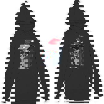 Dumpster Diving Garbage Diver Trash Picker Christmas Hat Unisex Hoodie | Mazezy