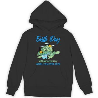 Earth Day 2026 56Th Anniversary Earth Day Turtle Hoodie - Monsterry