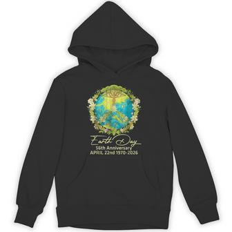 Earth Day 2026 56Th Anniversary Earth Day Hoodie - Monsterry