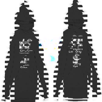 Eating Gaming Sleeping Gamer Penguin Unisex Hoodie | Mazezy