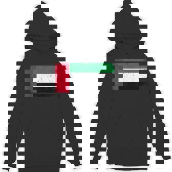 Emirati Flag United Arab Emirates Unisex Hoodie | Mazezy