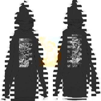 Face Of Origami Zeus Greek Mythology God Jesus Christ Unisex Hoodie | Mazezy