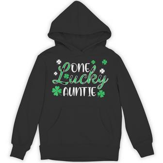 Family Matching One Lucky Auntie St Patrick's Day Hoodie - Thegiftio UK