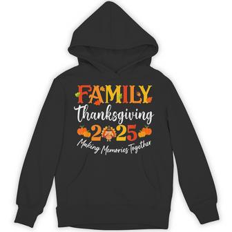 Family Thanksgiving 2025 Thanksgiving Crew Turkey Matching Hoodie - Thegiftio UK