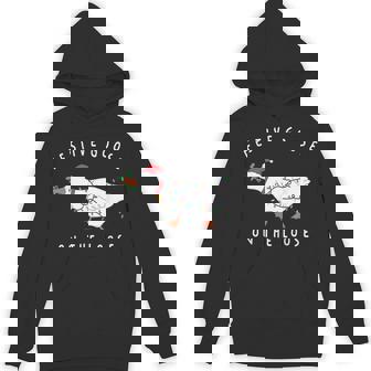 Festive Goose On The Loose Merry Christmas 2025 Hoodie | Mazezy