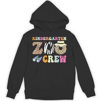Field Zoo Trip For Teacher Kindergarten Crew Hoodie - Thegiftio UK