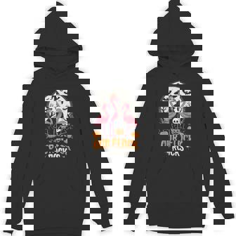 Our Flock Rocks Flamingo Family Halloween Party Costume Fun Unisex Hoodie | Mazezy