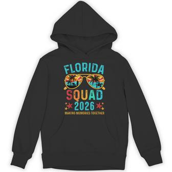 Florida Vacation Squad 2026 Family Matching Vintage Hoodie - Thegiftio