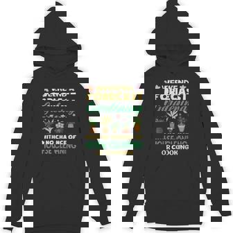 Weekend Forecast Gardening Plant Lover Garden Gardener Unisex Hoodie | Mazezy