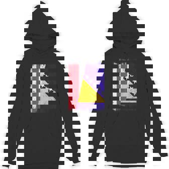 Free Belarus Bosnia And Herzegovina Half Flag Unisex Hoodie | Mazezy