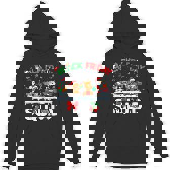 Friday Shopping Squad Christmas Shopping Family Group Unisex Hoodie | Mazezy