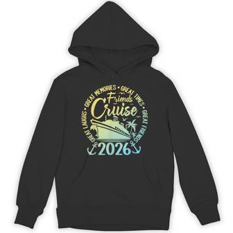 Friends Cruise 2026 Vacation Trip Cruising Friends Matching Hoodie - Thegiftio