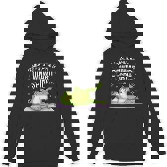 Frog Meme Today's Yoga Pose Is Downward Spiral Unisex Hoodie | Mazezy