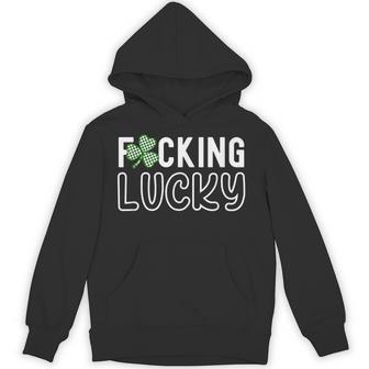 Fucking Lucky Couple Matching St Patrick's Paddy Day Hoodie | Mazezy