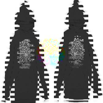 Full Foliage Tree Of Life 葉がいっぱいのレインボー生命の木 パーカー - Kawaiitshirt