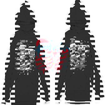 67 Meme Six Seven Christmas Candy Cane Drip Hoodie - Monsterry