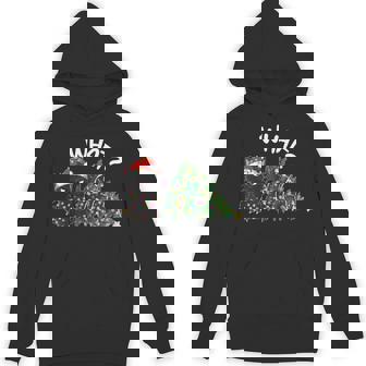 Black Cat What Christmas Tree Cat Lover Hoodie - Thegiftio