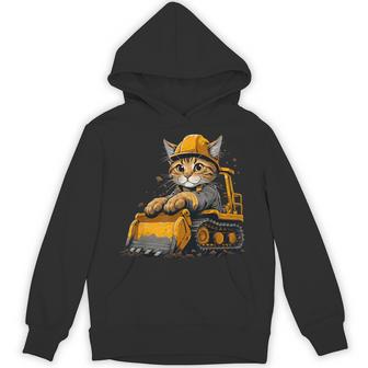 Cat 重機オペレーター パーカー - Kawaiitshirt