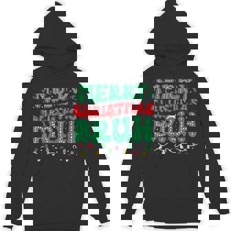 Christmas Bruh Plaid Matching 2025 Hoodie - Monsterry