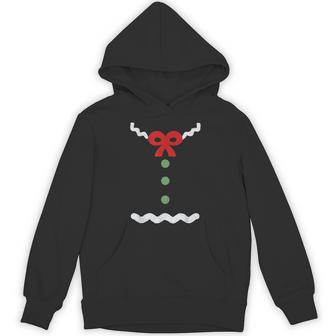 Gingerbread Man Matching Christmas Hoodie - Thegiftio UK