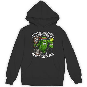 Pickle Playing Pickleball Pun Cool Pickleball Players Hoodie - Thegiftio