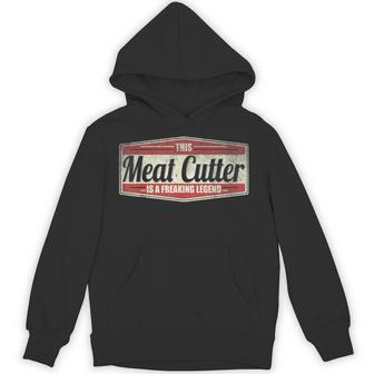 Profession Quote Vintage Meat Cutter Hoodie - Thegiftio UK