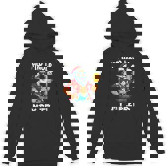 Santa With Sunglasses And Beer Merry Christmas Hoodie - Thegiftio