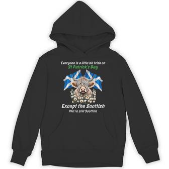 Scottish St Patrick's Day For Scottish Ancestry Scots Hoodie - Thegiftio UK