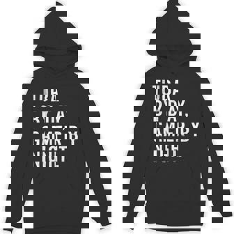 Tuba Musician Typography - Black Small Short Sleeve Modern Night Classic Fit Polyester 100 Hoodie | Mazezy