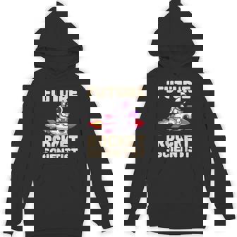 Future Rocket Scientist Astronaut Kids Space Enthusiast Unisex Hoodie | Mazezy