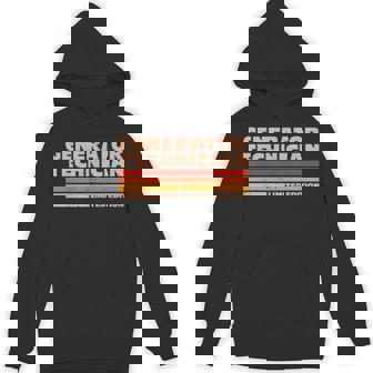 Generator Technician Retro Sunrise Unisex Hoodie | Mazezy