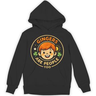 Gingers Are People Too Ginger Redhead Hoodie - Thegiftio UK