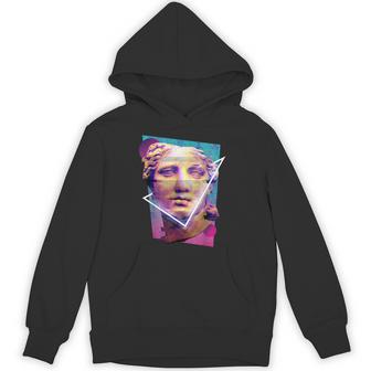 Glitchedenustatueaporwave パーカー - Kawaiitshirt