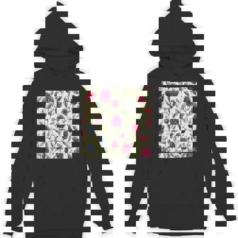 Globe Amaranth Flower Watercolor Pattern Graphic Tank Top Unisex Hoodie | Mazezy