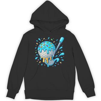 Golf Drip Team For Boys Ice Cream Cool Hoodie | Mazezy