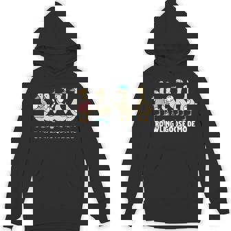 Goose Bowling Animal Sports Humor Unisex Hoodie | Mazezy