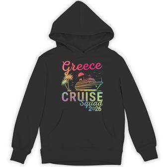 Greece Cruise Family 2026 Squad Vacation Matching Family Hoodie | Mazezy